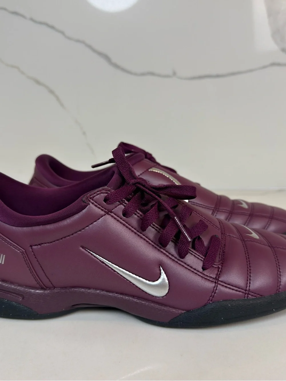 Nike Total 90 3 SP Soccer Turf Shoes mens size 10 HJ9351-600 Bordeaux 2024